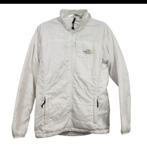 The North Face White Packable Jacket CQ76 W Med